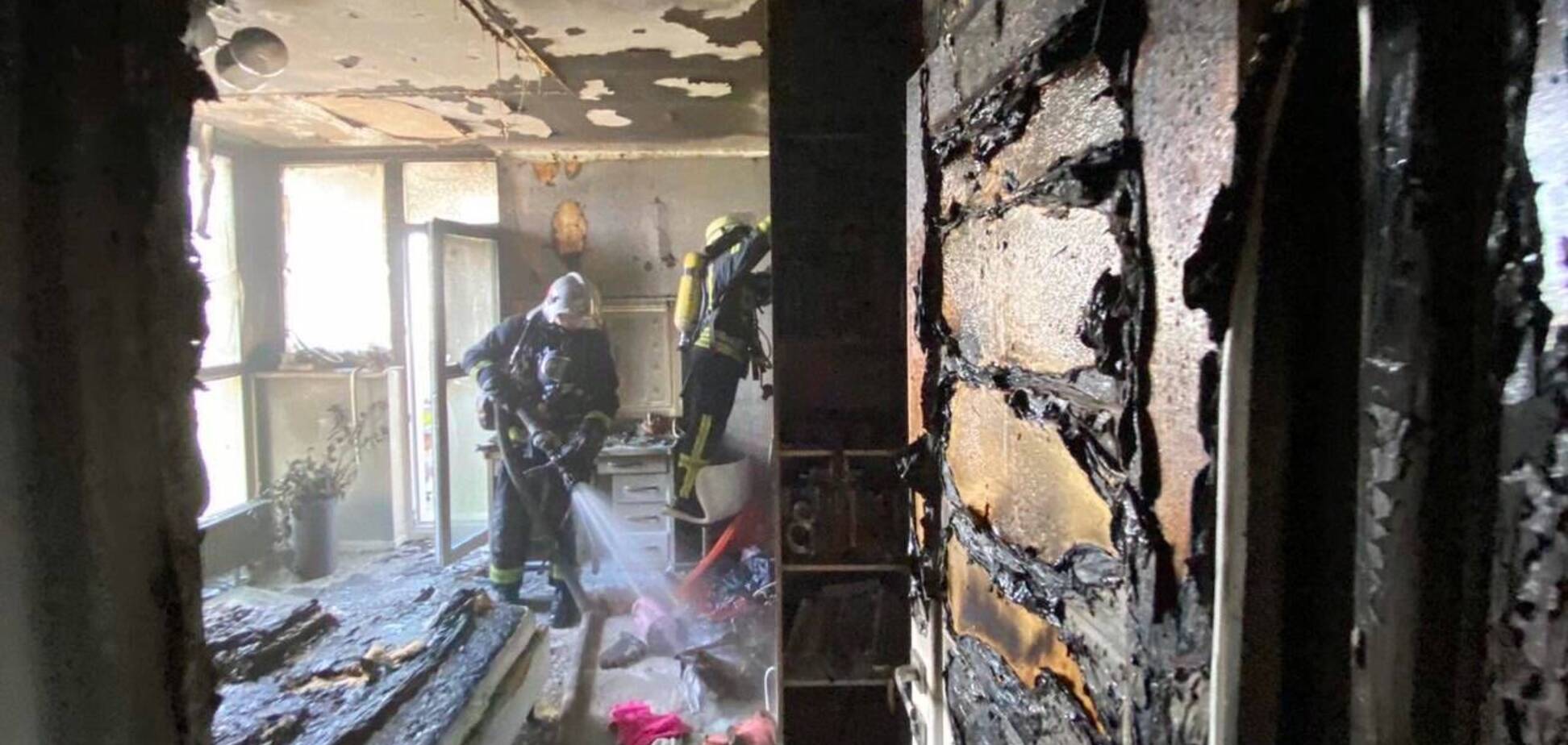 У Києві 10-річна дівчинка гасила пожежу у квартирі та отримала опіки