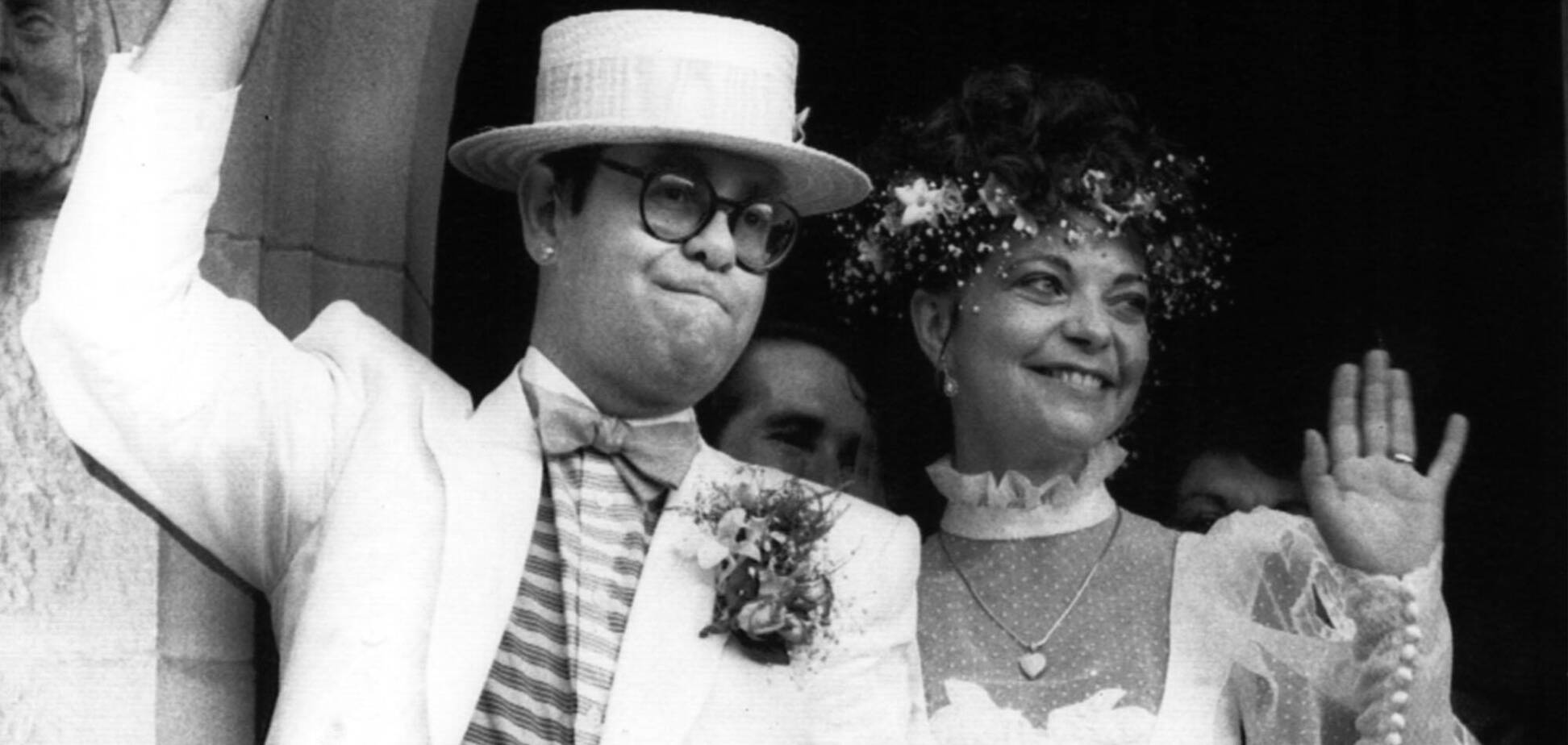 Свадьба Элтона Джона и Ренаты Блауэл