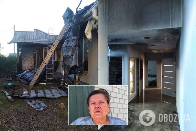 Тетяна Шабуніна пов'язує підпал із роботою сина