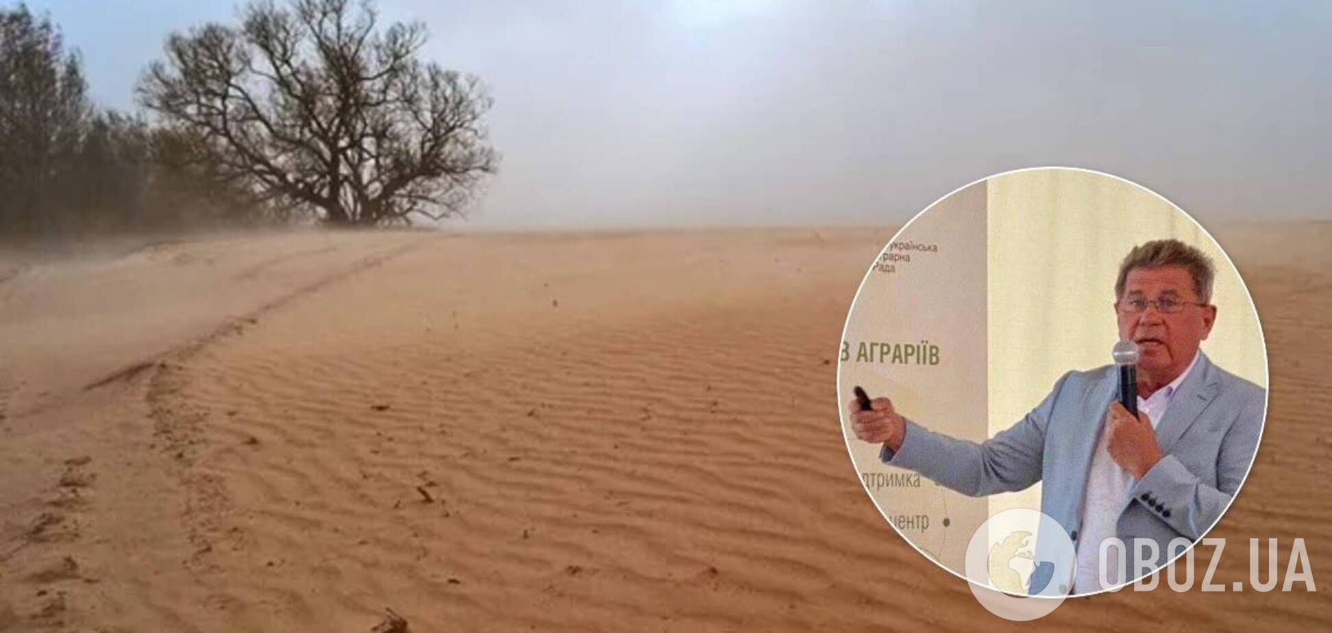 Михайло Ромащенко розповів про ризик перетворення на пустелю Півдня України