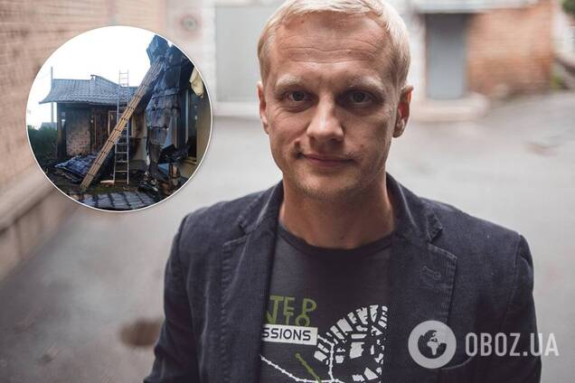 Шабунину сожгли дом в Киеве