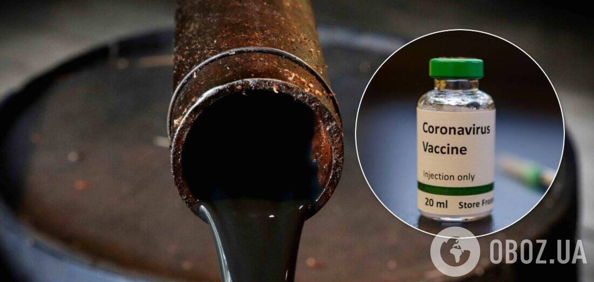 Цены на нефть выросли из-за новостей о вакцине от коронавируса