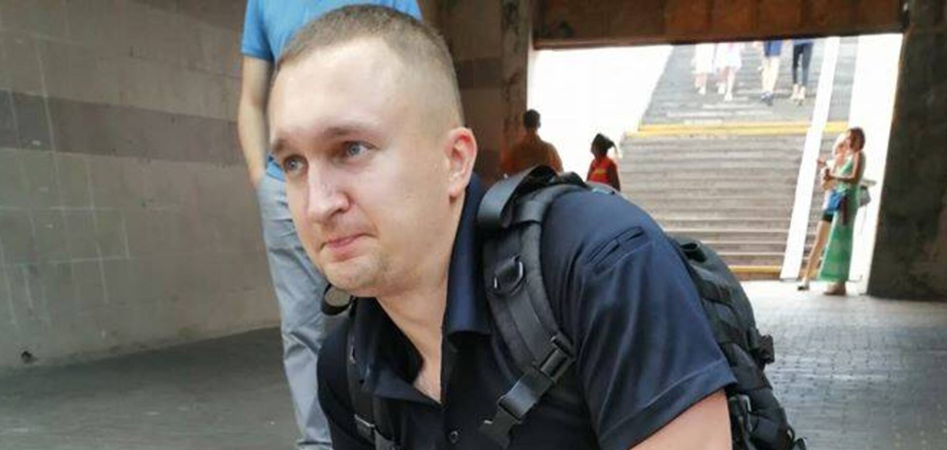 В сети рассказали историю копа-героя из Киева