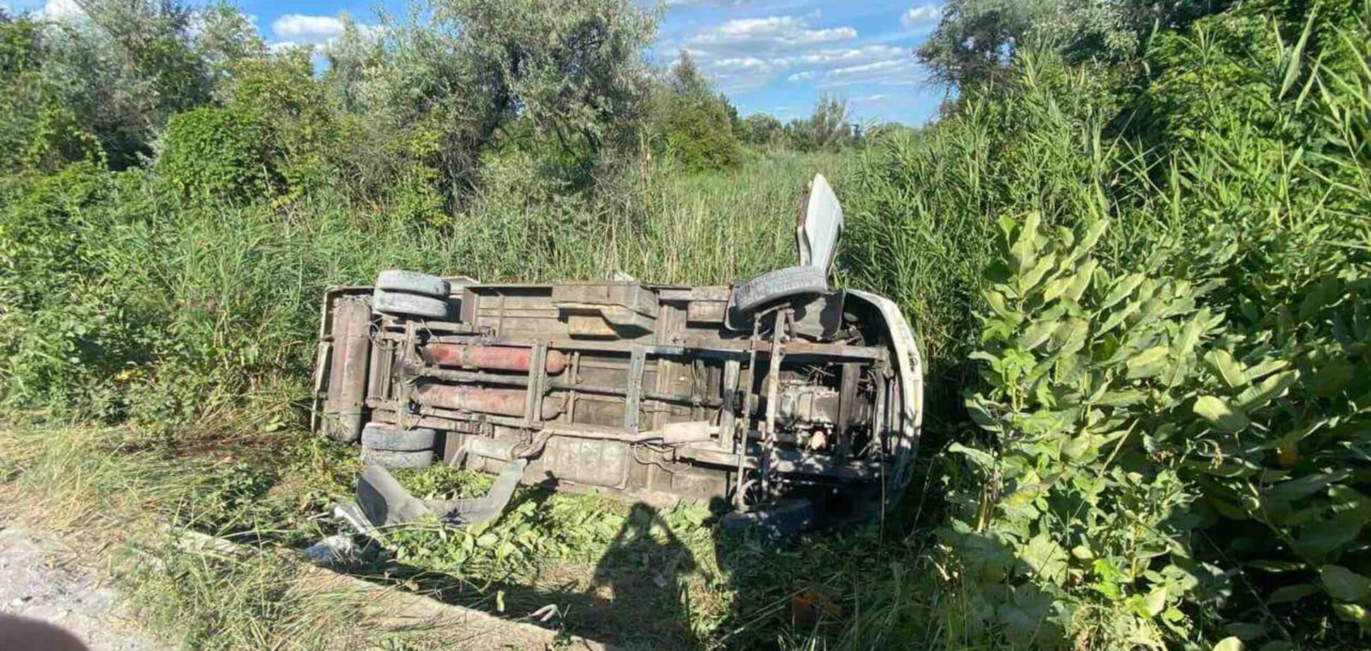 Авария с маршруткой под Днепром: пять человек попали в реанимацию