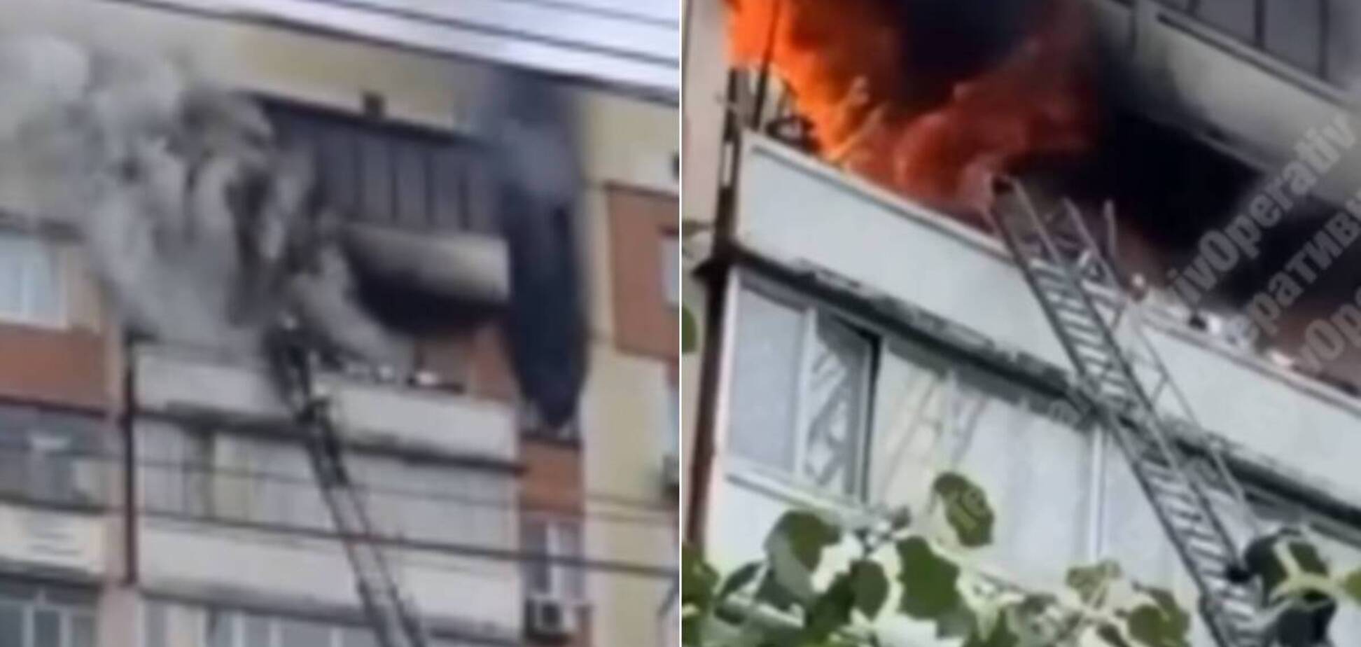 У Києві в пожежі згоріла людина