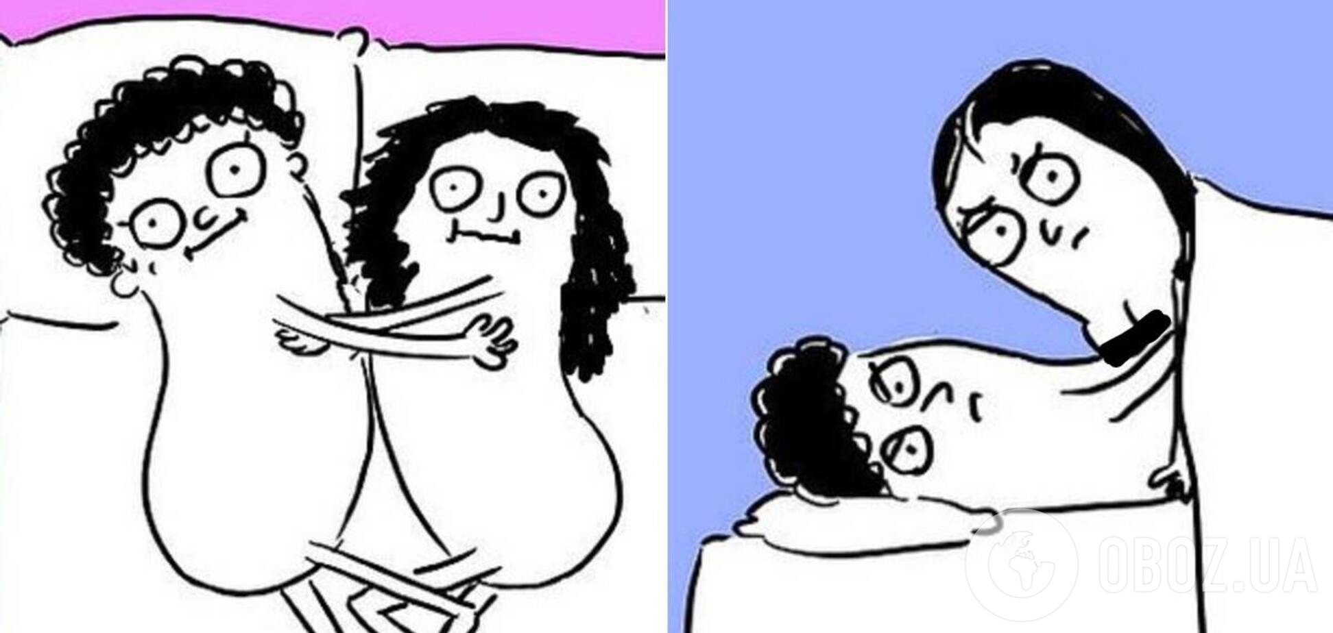 Как выглядит супружеский секс: сеть взорвал забавный комикс. Фото