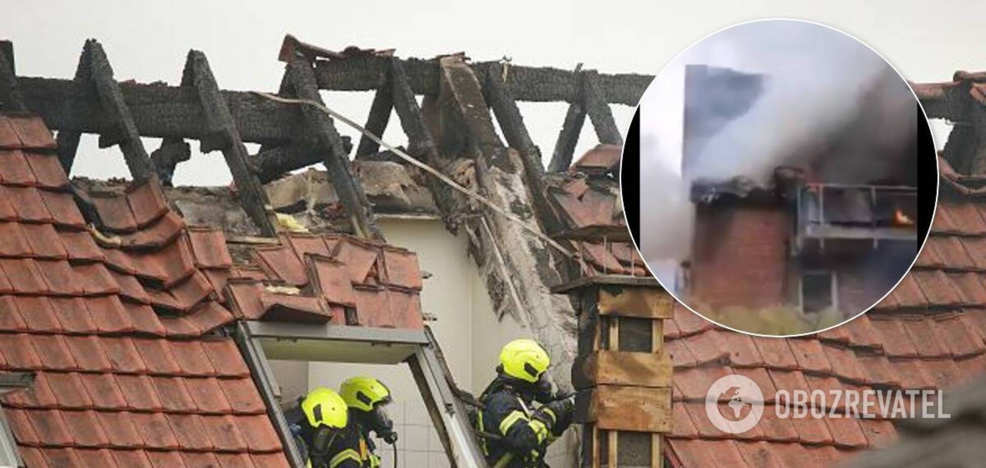 У Везелі літак врізався в будинок