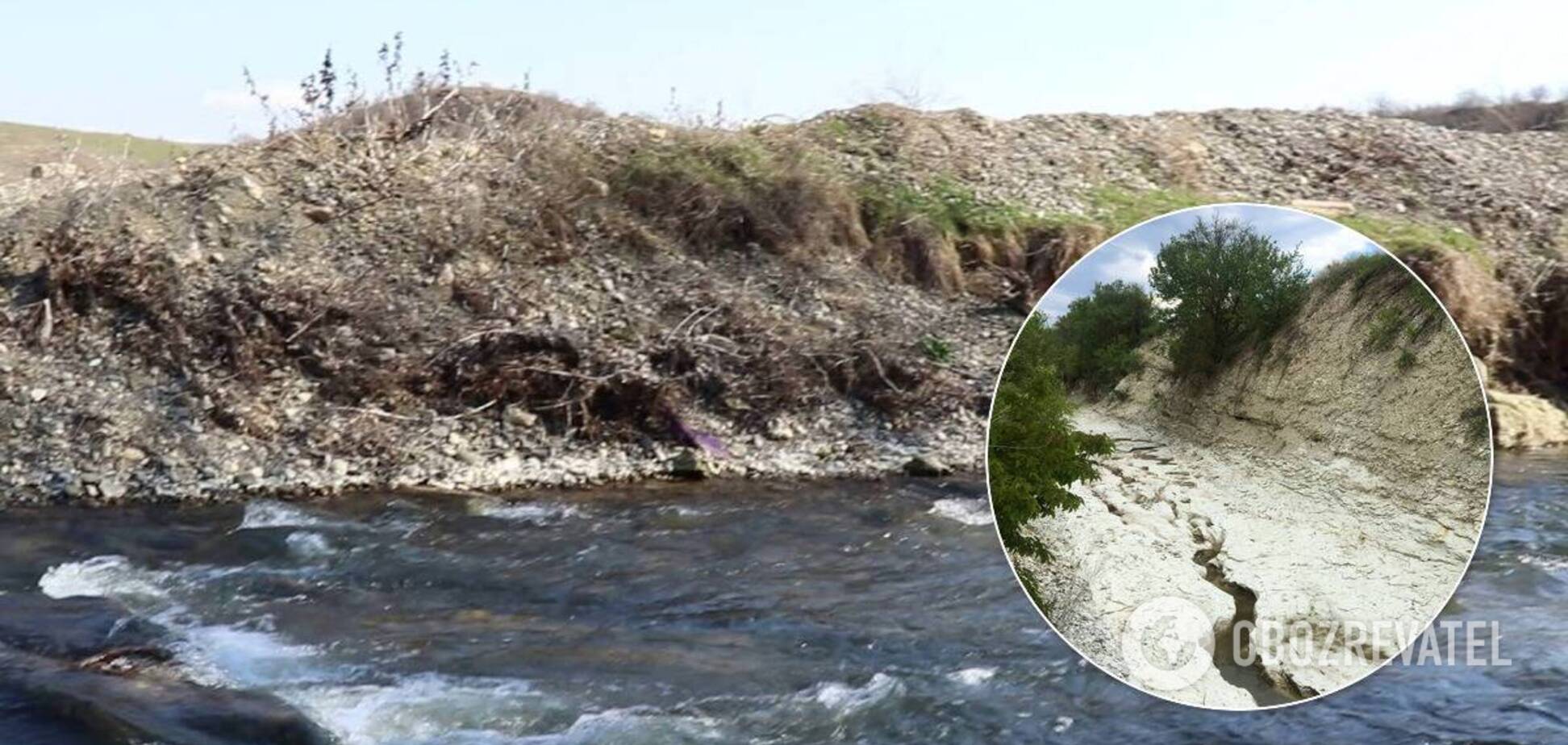 Река Кача в Крыму высохла
