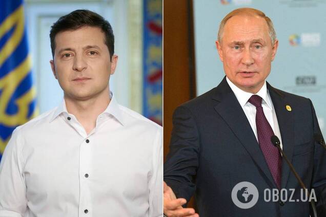 Зеленский и Путин