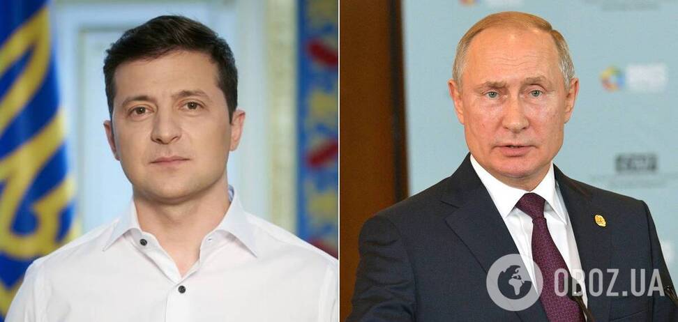 Зеленский и Путин