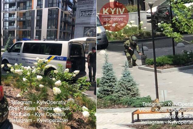 В Киеве во время волны минирований нашли подозрительный рюкзак