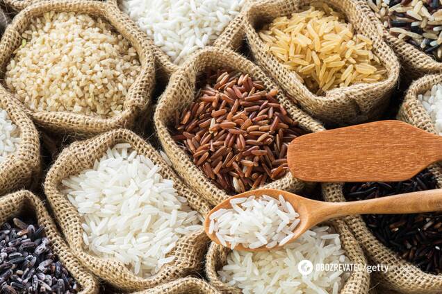 Коричневый рис содержит больше витамина Е, чем белый 