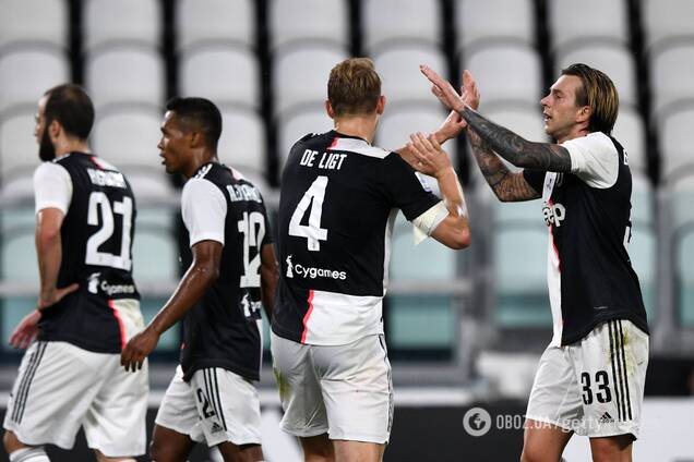 'Ювентус' стал чемпионом Италии в девятый раз подряд