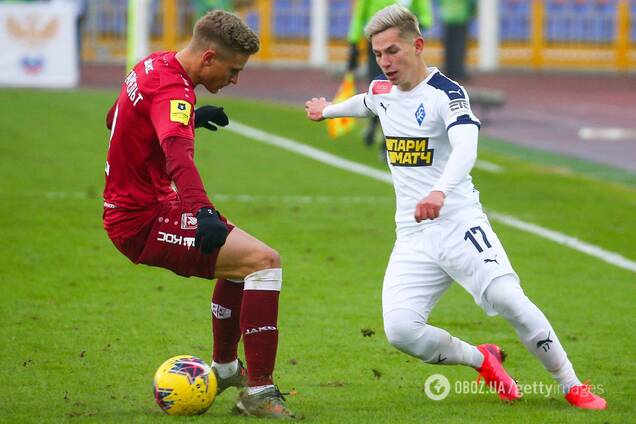 Антон Зиньковский (справа) в матче РПЛ