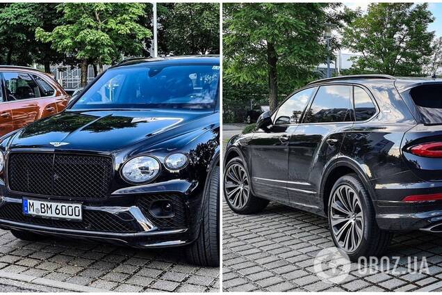 В Украине уже засветилась Bentley, которая дебютировала лишь месяц назад