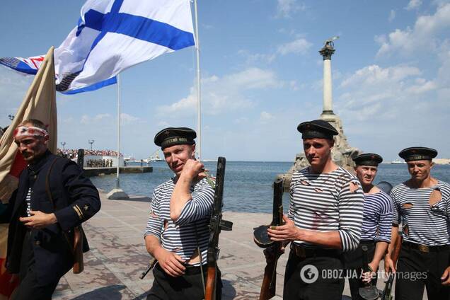 Россия завернула ноту протеста Украины из-за 'военного парада' в Крыму