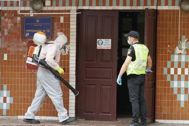 У гуртожитку КПІ COVID-19 підтверджено у 133 курсантів