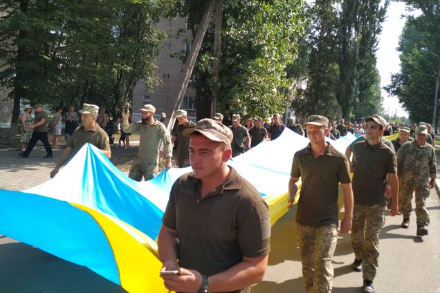 Празднование освобождения Авдеевки в 2019 году