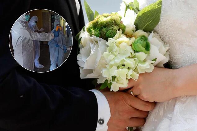 Наречений заразив коронавірусом усіх гостей на весіллі й помер