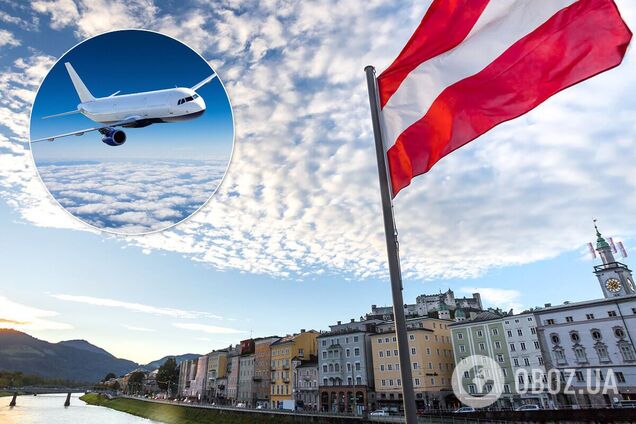 Австрия разрешила полеты из Украины