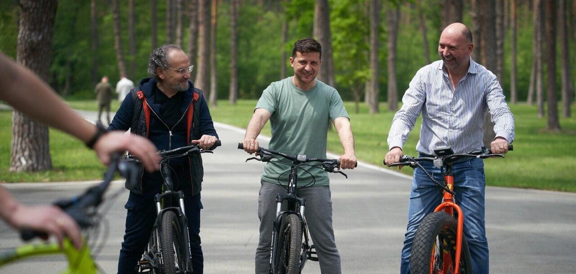 Прогулку Владимира Зеленского оплатили из госбюджета