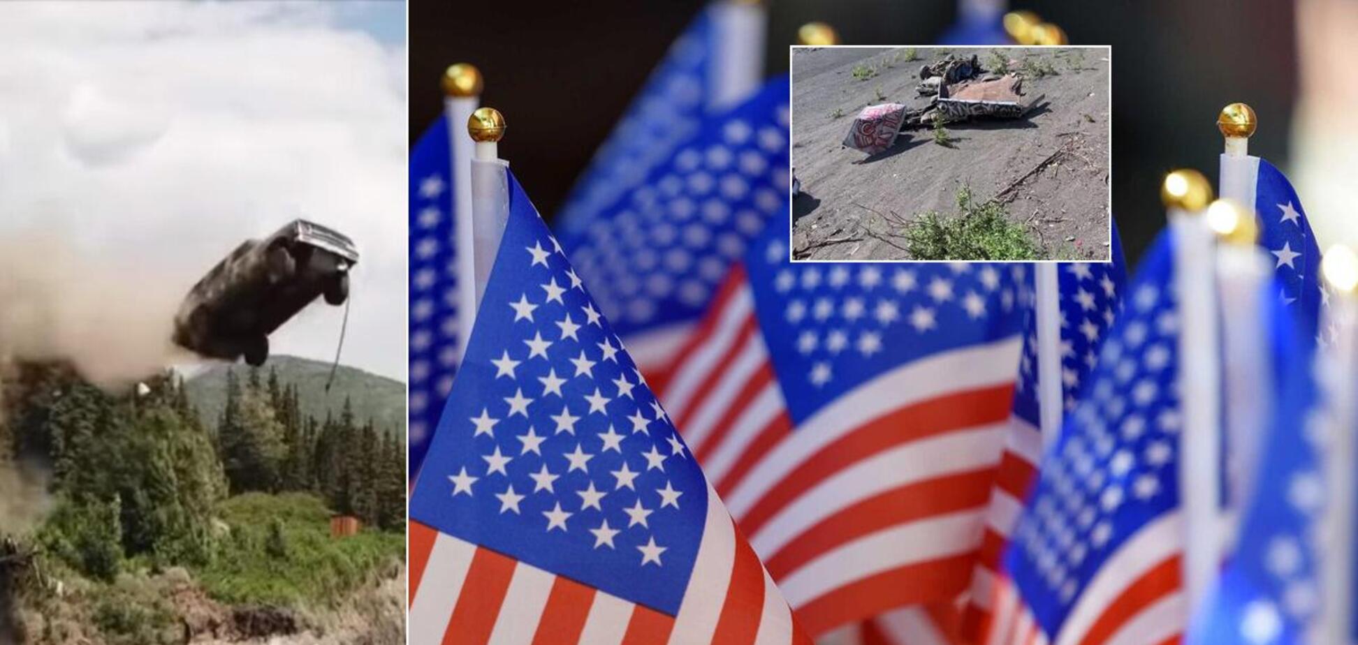 Американцы отметили День Независимости разбитыми машинами. Фото: скриншот видео How to Alaska