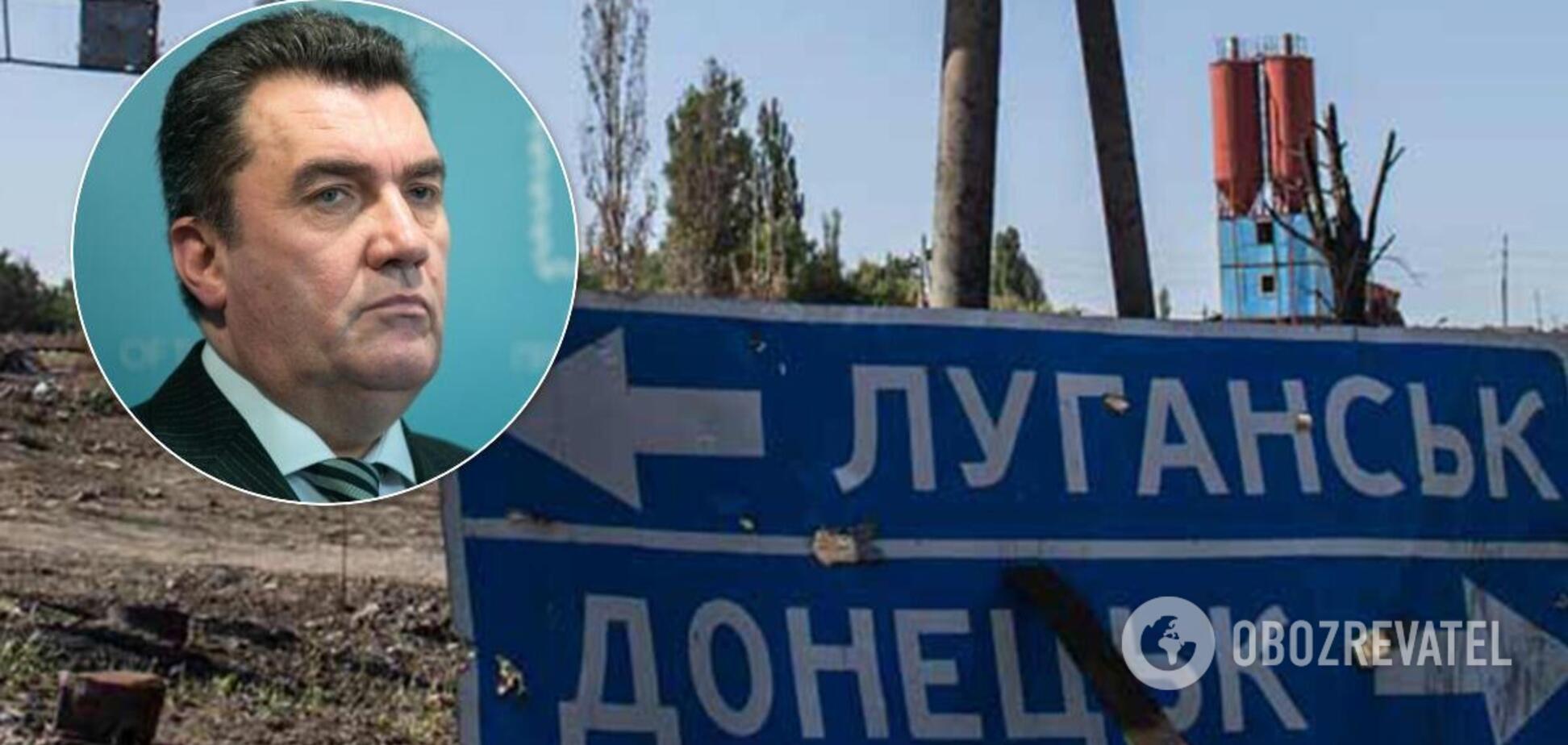 Олексій Данилов назвав умови виборів на Донбасі