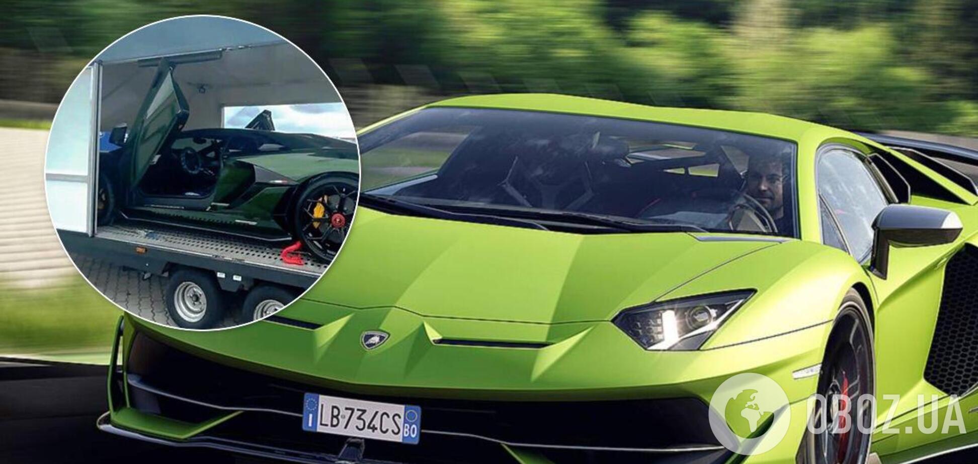 В Ривне зарегистрировали редкий Lamborghini