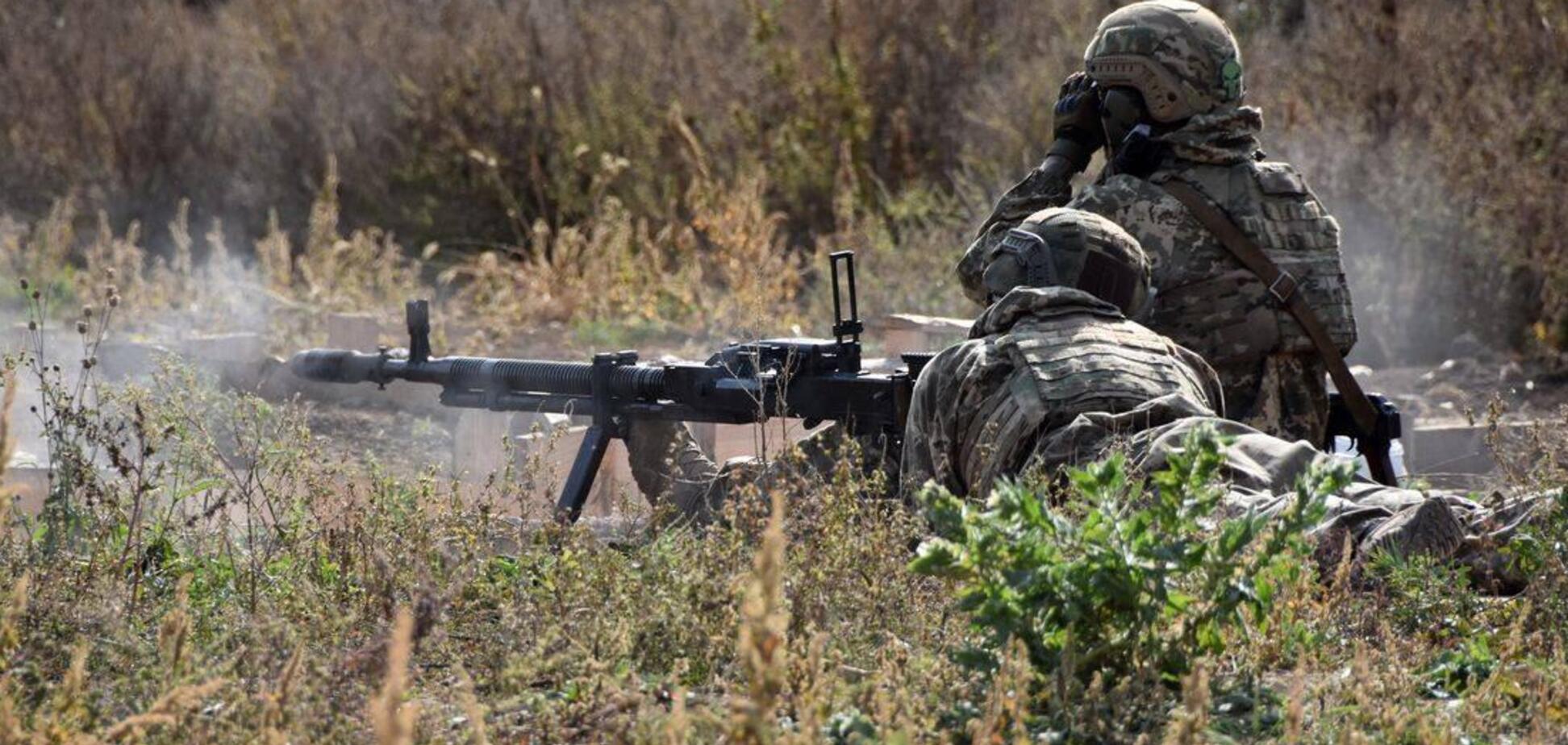 Ответным огнем украинские военные заставили врага замолчать