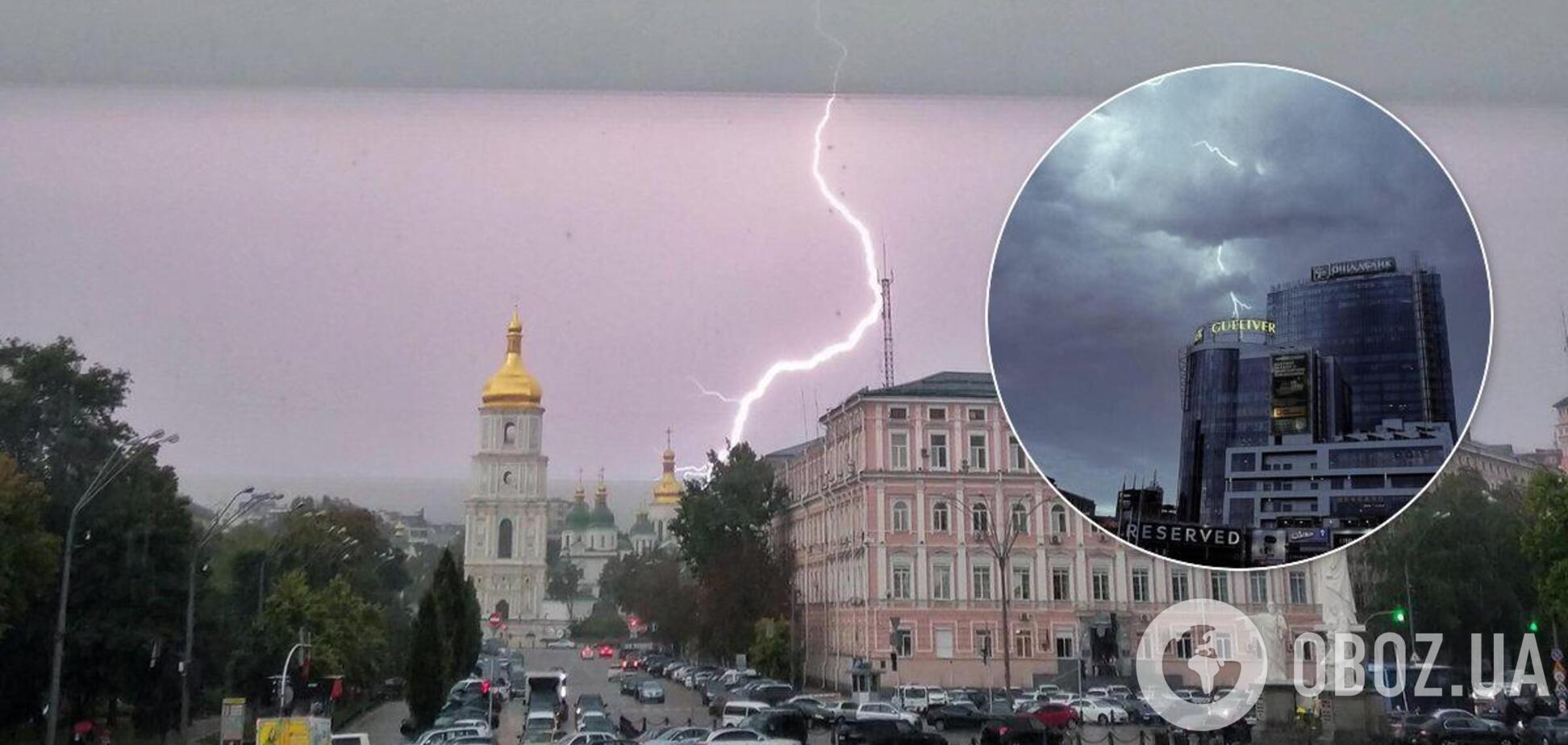 В Киеве объявили штормовое предупреждение. Иллюстрация