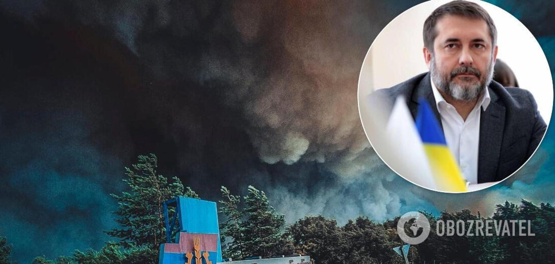 Сергей Гайдай не исключил, что леса могли поджечь, но точный анализ еще не сделали