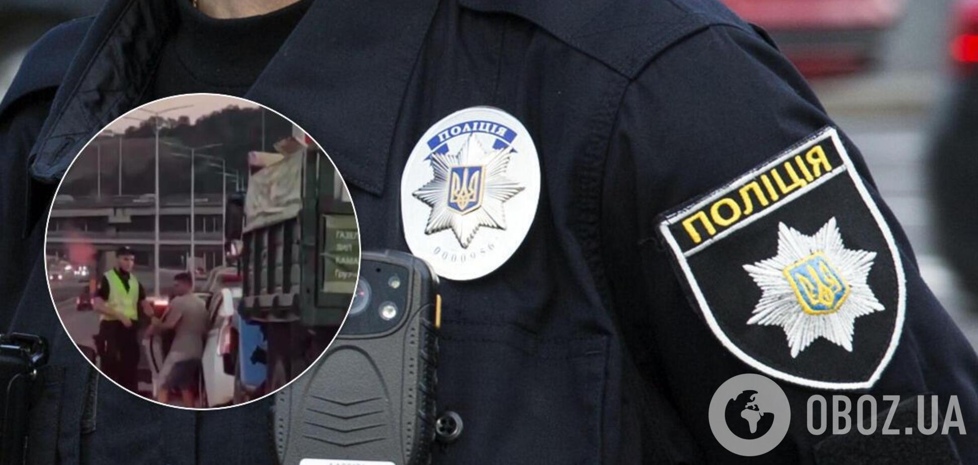 В Киеве из-за мусора гонялись за ЗИЛом