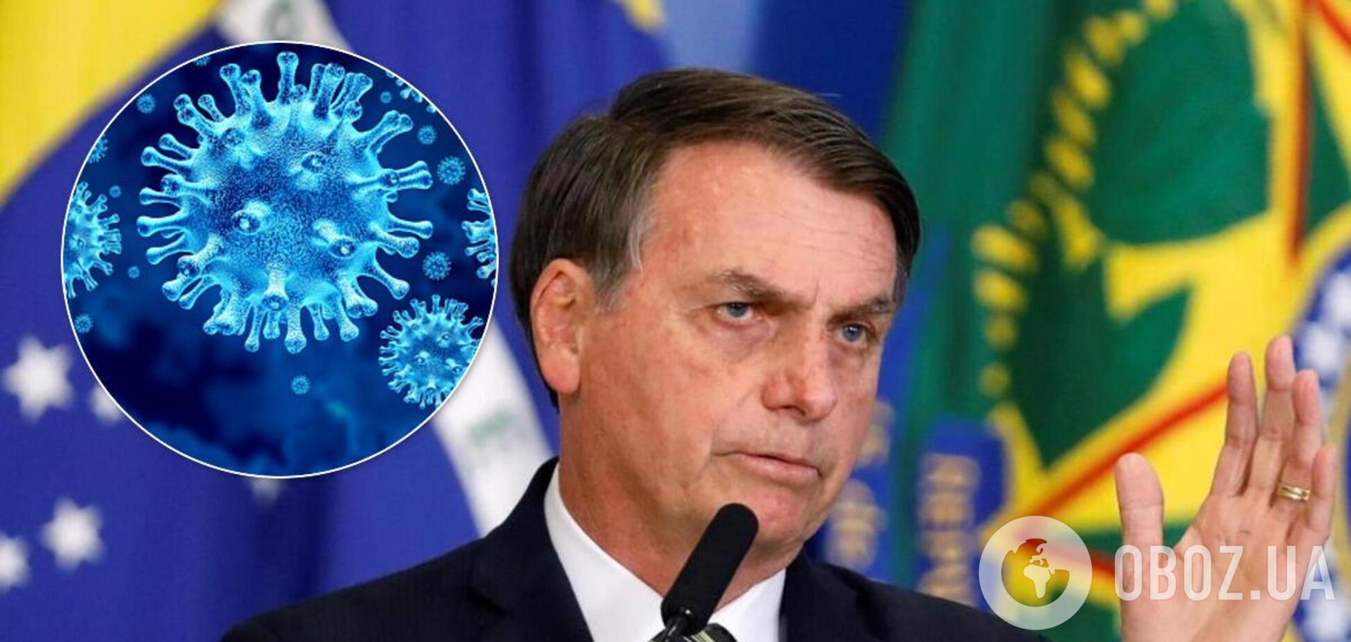 У президента Бразилії підозрюють коронавірус