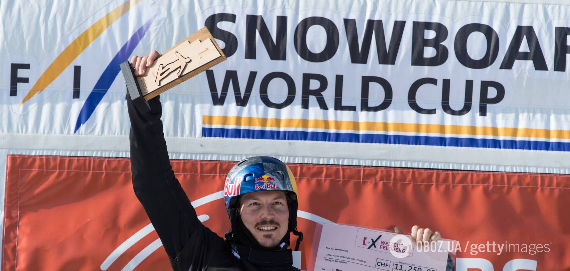 Алекс Пуллин на чемпионате мира по сноуборду