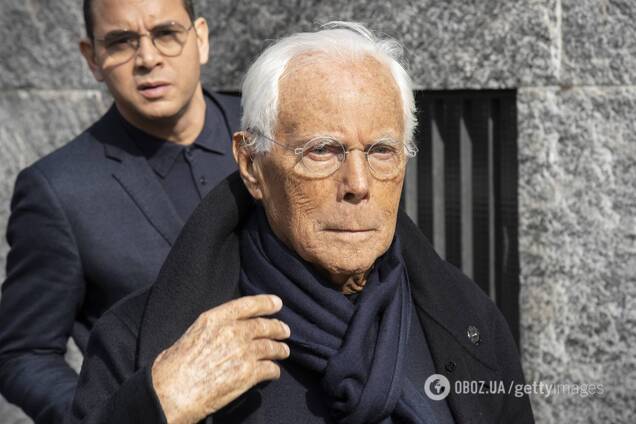 Джорджо Армани считается классиком итальянской элегантности