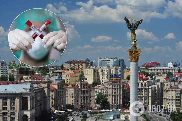 Коронавирус снова ударил по Киеву. Иллюстрация