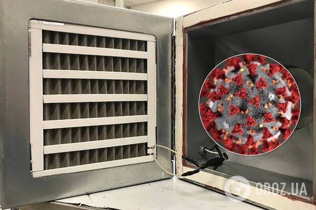 Створено фільтр, що знищує COVID-19: ефективний на 99,8%