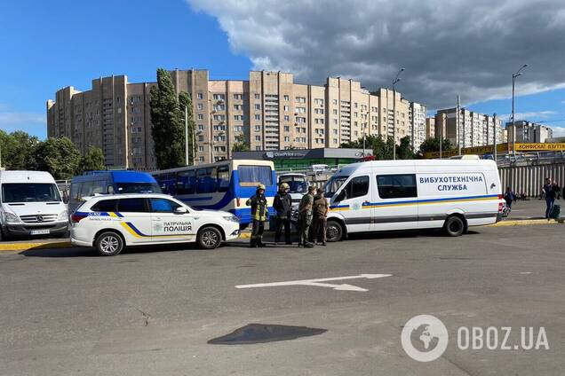 В Киеве сообщили о заминировании центрального автовокзала