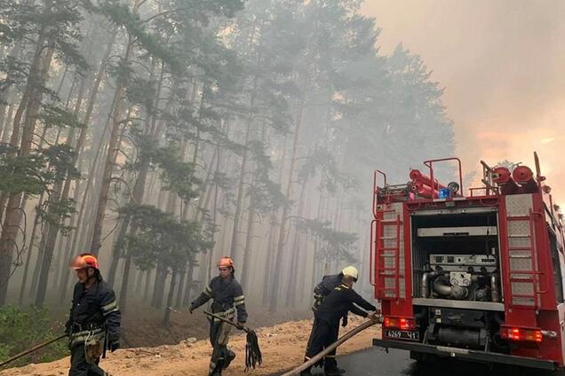 В пожарах на Луганщине пострадали 28 человек