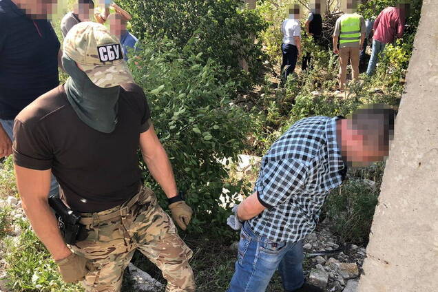 СБУ задержала террориста при попытке диверсии