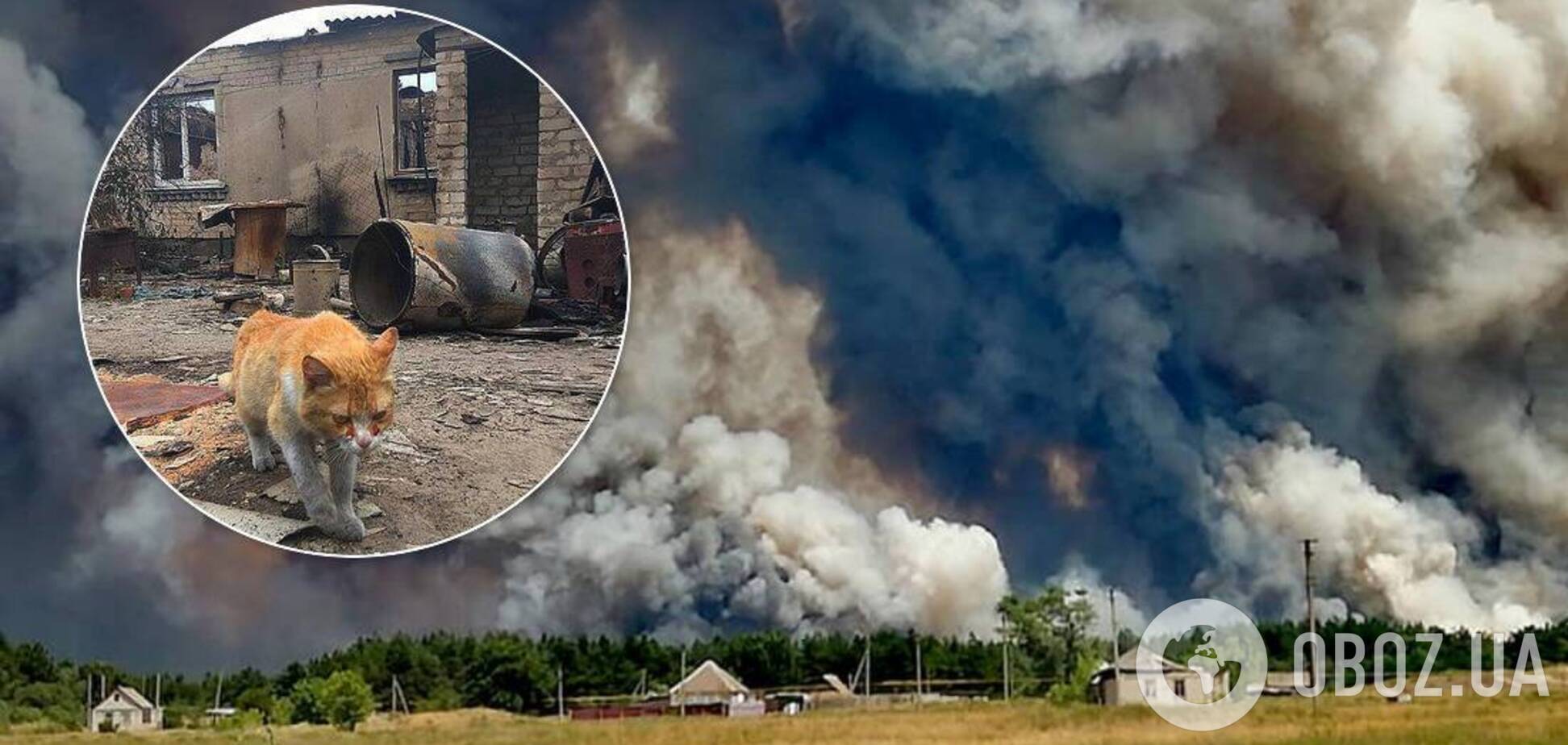 Люди залишилися без нічого, евакуації не було: що відбувається в епіцентрі пожеж на Луганщині