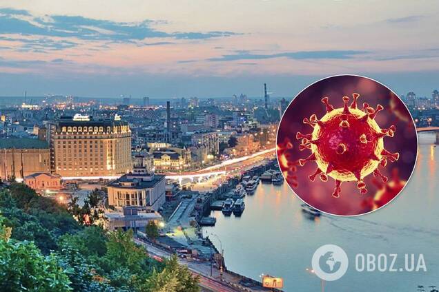 Коронавірус на Київщині. Ілюстрація
