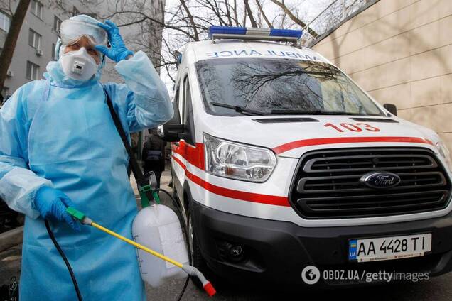 Украина стала лидером по количеству больных COVID-19 в Европе