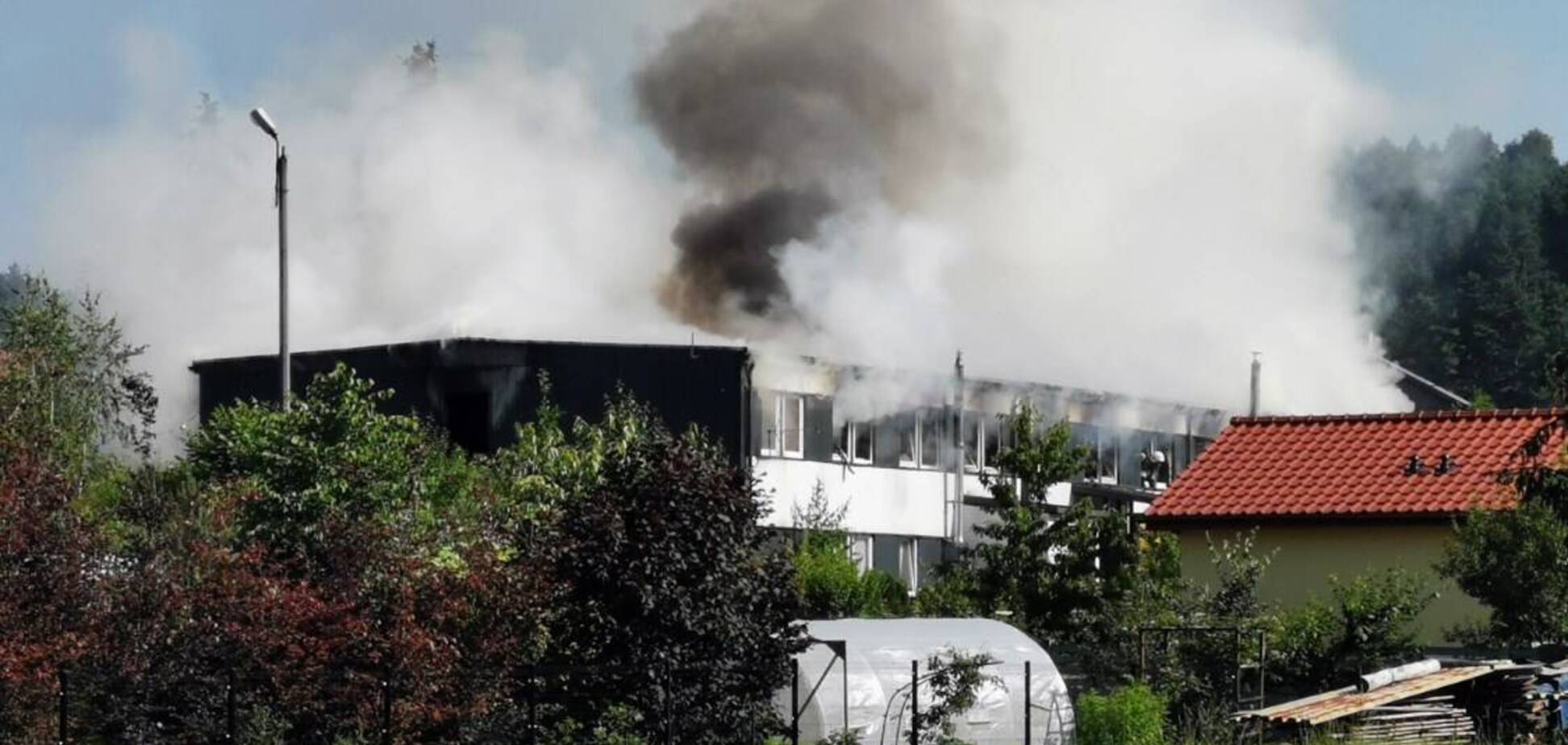 В Польше сгорел хостел, где жили украинцы