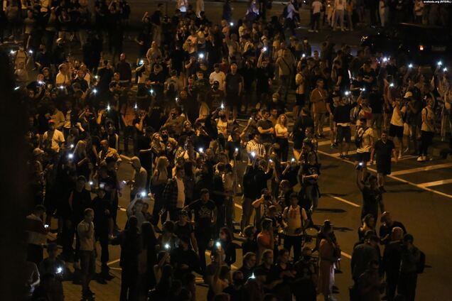 Протесты в Беларуси