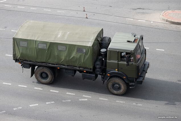 Военная техника в Минске