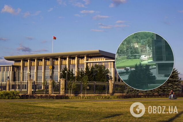 Возле резиденции Лукашенко заметили вертолет