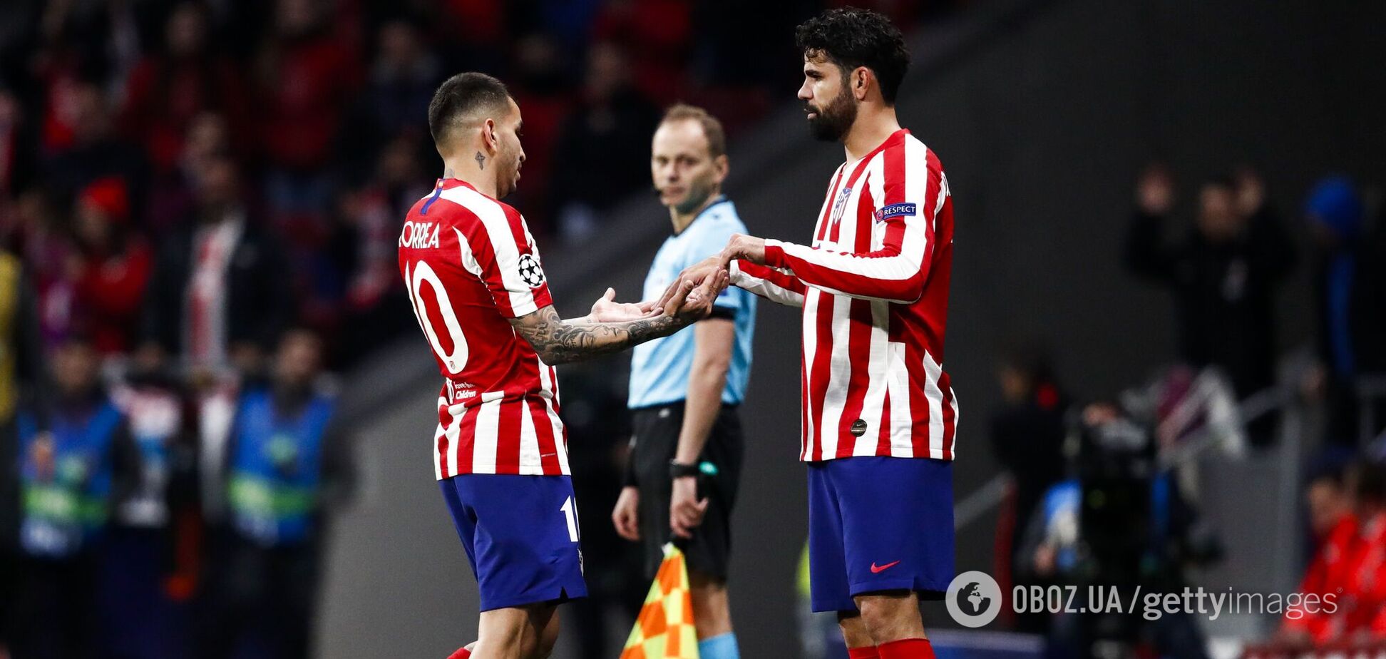 Анхель Корреа и Диего Коста