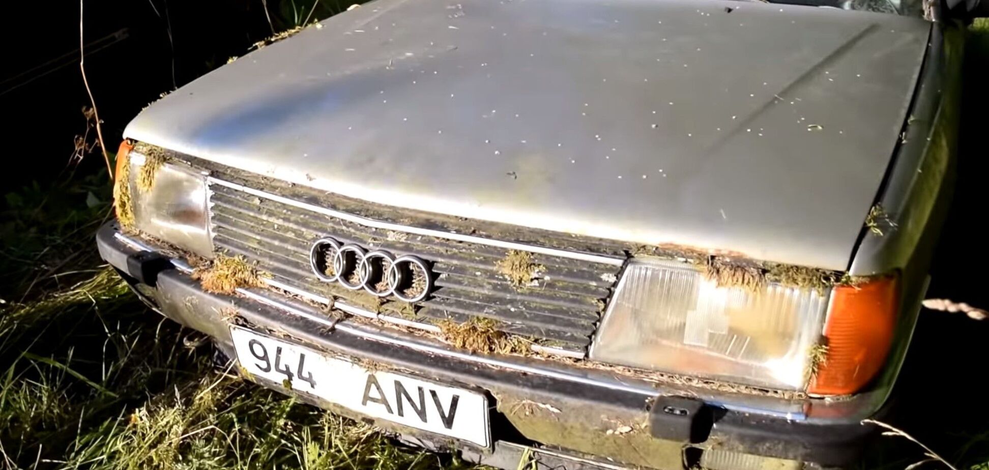 Старую Audi 100 решили вернуть к жизни спустя 16 лет
