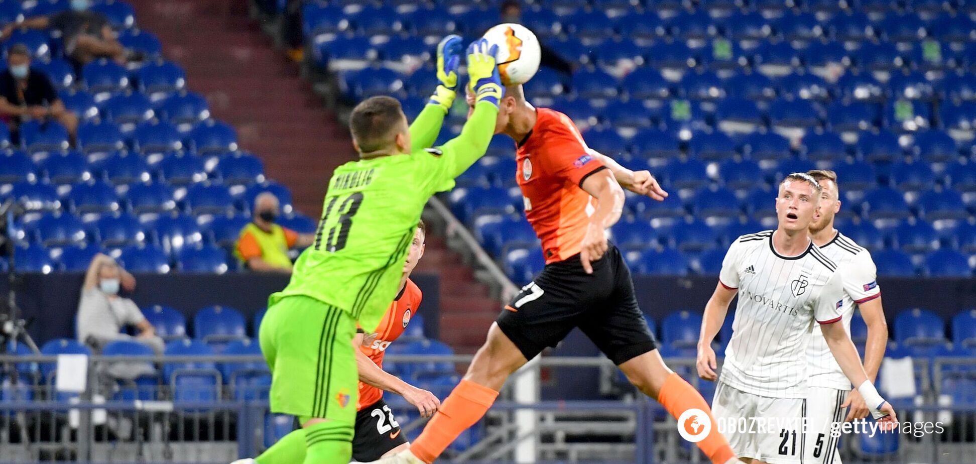 Шахтер - Базель